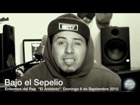 Bajo el Sepelio invitacion a Enfermos del Rap   El Antidoto 2015
