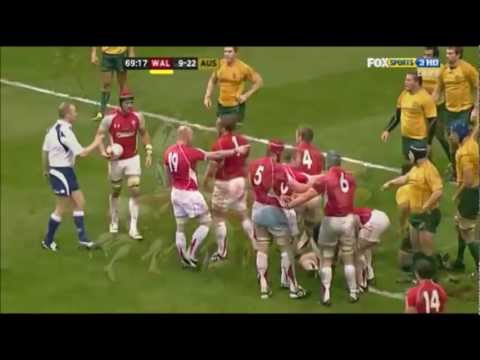 Wales destroy Wallabies scrum