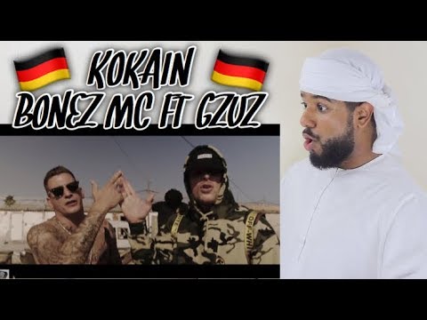 ARAB REACTION TO GERMAN RAP BY BONEZ MC & RAF CAMORA feat. GZUZ - KOKAIN **CRAZY**