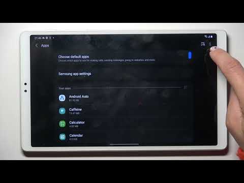 How to Reset App Preferences in Samsung Galaxy Tab A7 Lite - Restore App Defaults