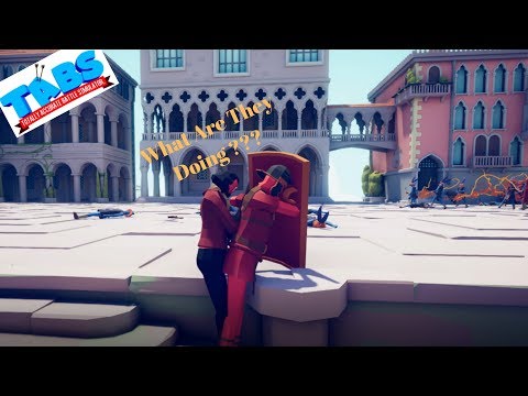 TABS | 1 Fencer With 1 Teacher And 5 Shield And 3 Jester Vs Every Units (Same Price)