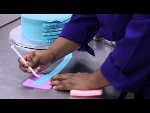 How to Make Fondant Frills : Take the Cake