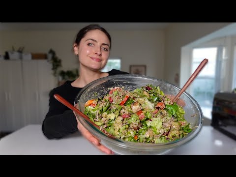 The salad recipe I eat *almost* every single day (and why!)