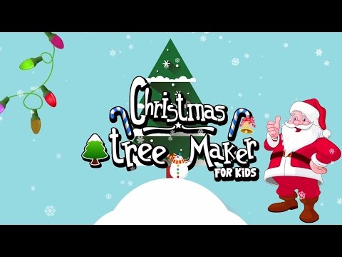 Christmas Tree Maker For Kids Video