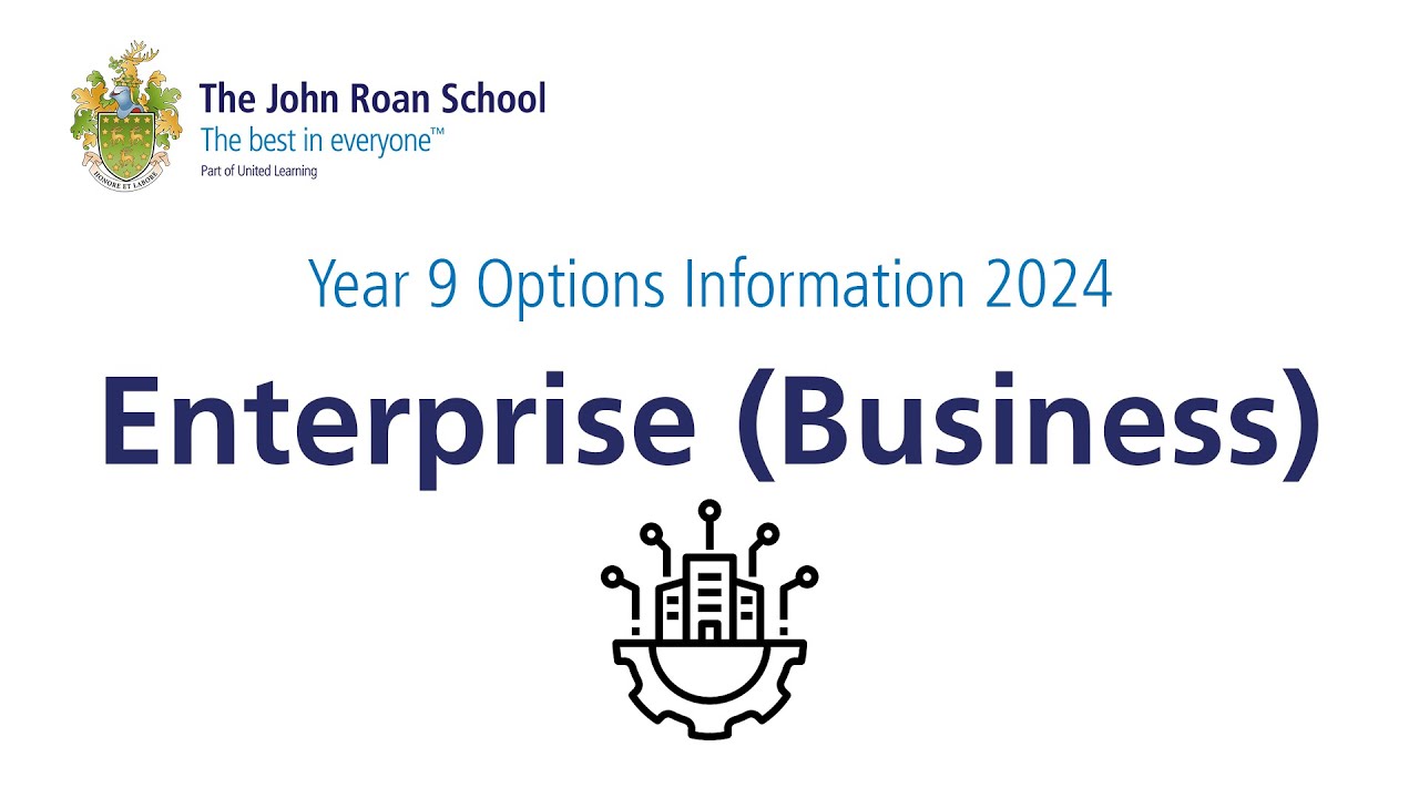BTEC Enterprise options