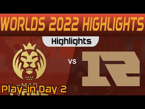 MAD vs RNG Highlights Worlds 2022 Play In MAD Lions vs Royal Never Give Up by Onivia