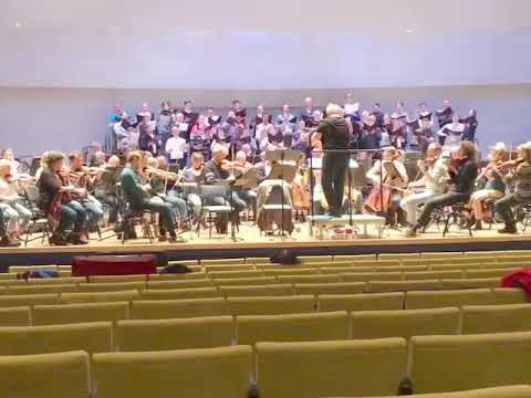 Lunds studentsångare sjunger Sibelius