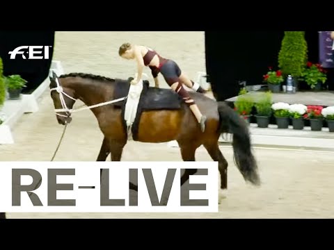 RE-LIVE | Individual Female - Young Vaulter Freestyle I FEI Vaulting European Championship Bern
