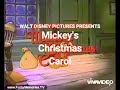 Mickey S Christmas Carol The Rescuers TV Spot 1985