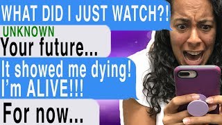 Watching A Video OF MY OWN DEATH!!! (Time Of Death | Cliffhanger | Texting Story)