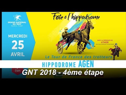 Grand National du Trot Paris-Turf 2018 - Hippodrome d'Agen - Mercredi 25 avril