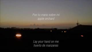 Beach House - Apple Orchard / Lyrics - Traducción