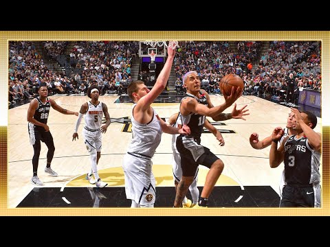 Jeremy Sochan NBA Game No. 53 Denver Nuggets - San Antonio Spurs (120-128) Full Highlights