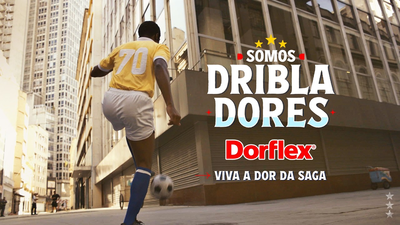 Dorflex. O nº1 em driblar as dores dos brasileiros.