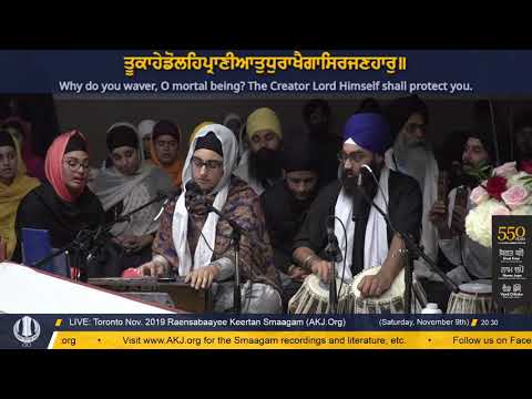 004 Toronto Nov. 2019 Saturday Evening - Bibi Bhavandeep Kaur Jee Ottawa