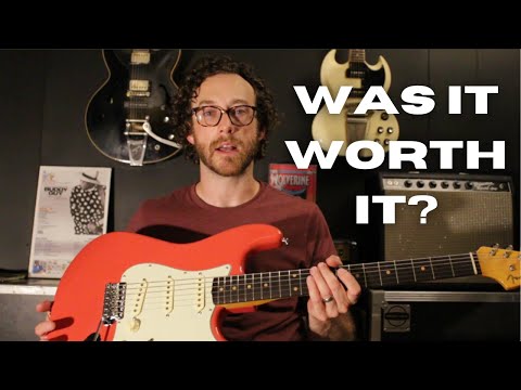 I'm changing the frets on my brand new Fender American Vintage II '61 Reissue Stratocaster