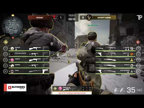 Entropy Gaming vs OUTCAST (Vanguard) - RO16 EU Battalion 1944 Quick Cup #3