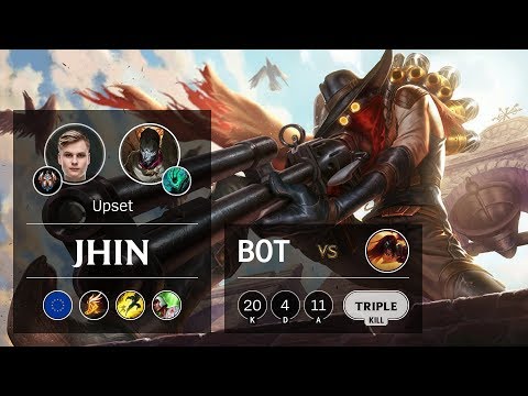 Jhin ADC vs Sivir - EUW Challenger Patch 9.6