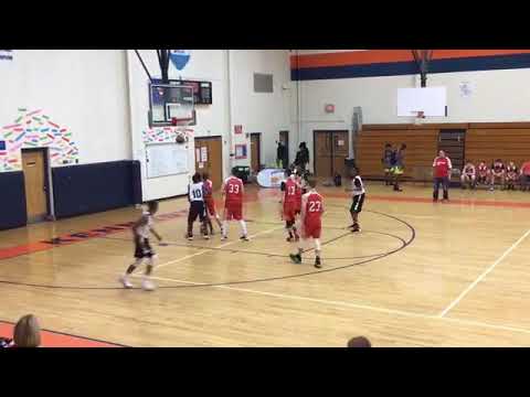 Team United  victorious over Tournament Time, 56-53 - Queen City Middle School Showcase