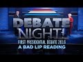 DEBATE NIGHT A Bad Lip Reading Of The First 2016 Presidential Debate
