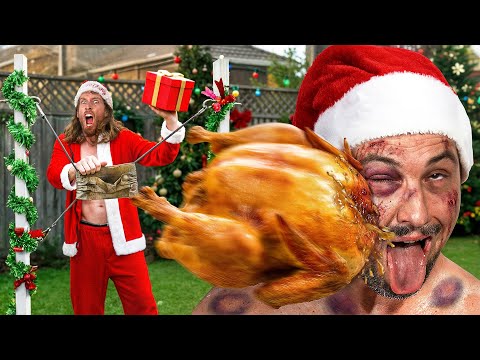 Which Christmas Item Hurts the Most? (Mega Slingshot Test)
