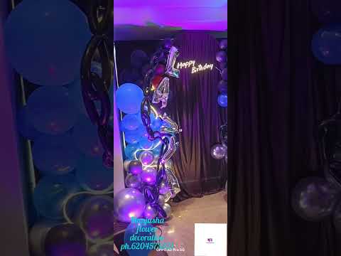 Manjusha flower decoration #birthday
