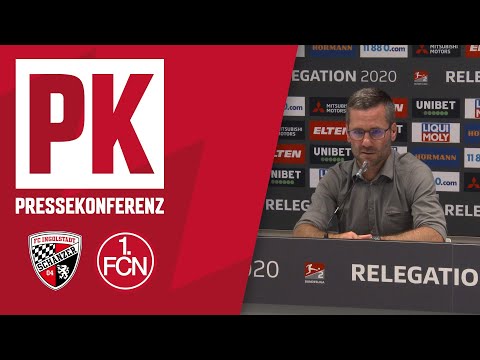 Die PK mit Tomas Oral & Michael Wiesinger | FC Ingolstadt 04 - 1. FC Nürnberg 3:1