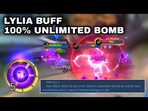 TRY LYLIA BUFF ON ADVANCE SERVER 🤩 - Lylia Gameplay