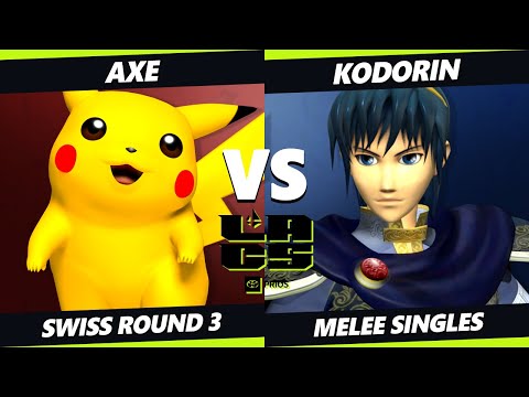 LACS 5 - Axe (Pikachu) Vs. KoDoRiN (Marth) Smash Melee - SSBM
