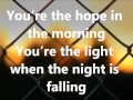Your Love By: Brandon Heath w/Lyrics 