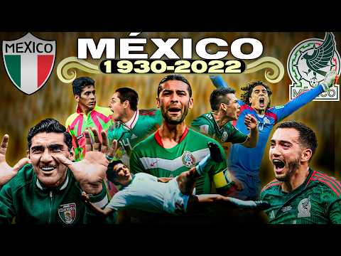 RESUMEN de MÉXICO en TODOS los MUNDIALES 🏆 PARTIDO a PARTIDO (1930-2022)