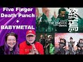 WHAT A COLLAB Five Finger Death Punch X BABYMETAL The End 2025 Version First Reaction