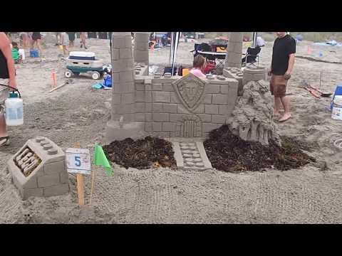 Clam Harbour Beach Sandcastle Competition 2017 Part 1