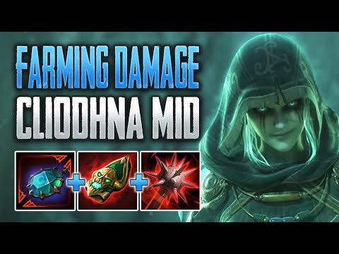 HER DAMAGE IS ABSURD! Cliodhna Mid Gameplay (SMITE Conquest)