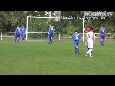 SV Blau Weiss Berlin - FC Treptow (Berliner Pilsner-Pokal, 1. Runde) - Spielszenen | SPREEKICK.TV