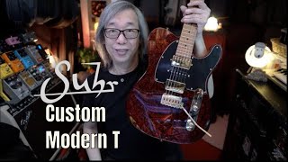 Video thumbnail for Such a DeLiciOus Guitar!! The Suhr Custom Modern T by Jon is just TOO LouD!!