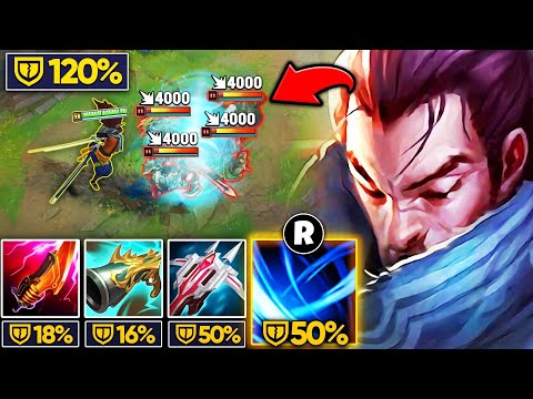 YASUO BUT I HAVE 120% ARMOR PEN AND DEAL TRUE DAMAGE (YOU DIE VERY FAST)