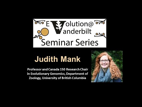 Evolution Seminar Dr. Judith Mank