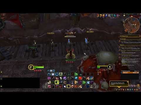 World Of Warcraft - Feral Druid DPS test on 3 training dummies - ilvl 623 - Druid of the Claw