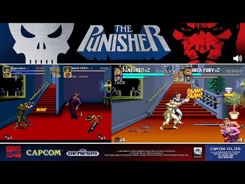 test the punisher megadrive