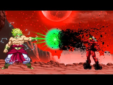 Awaken Saiki Vs Broly - The King of Fighters Vs Dragon Ball Z