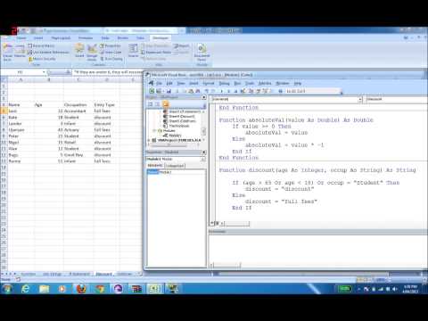 Excel VBA lesson 2.3 - and/or else if