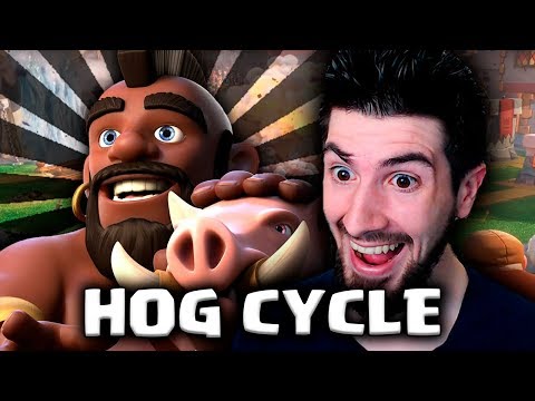 TESTEI O DECK DE CICLO DE CORREDOR NO CLASH ROYALE