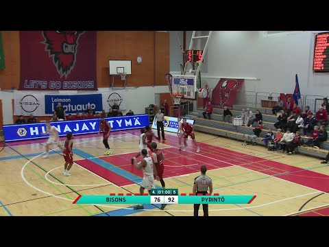 Bisons Loimaa vs. Tampereen Pyrintö - Game Highlights