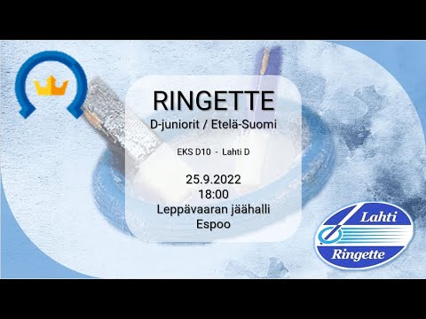 Ringette: EKS D10 vs Lahti D 25.9.2022