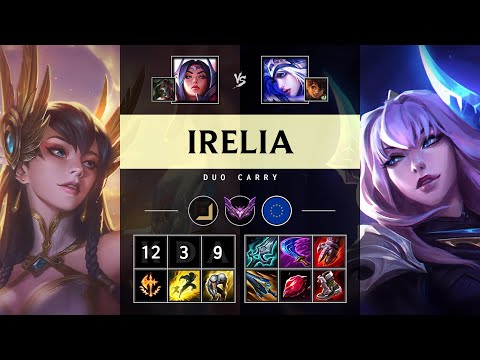 Irelia ADC vs Ashe: Dominating - EUW Master Patch 14.17