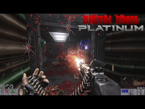 Brutal Doom Platinum 1.1 - Maps of Chaos (Overkill, UV): MAP02 | 4K/60