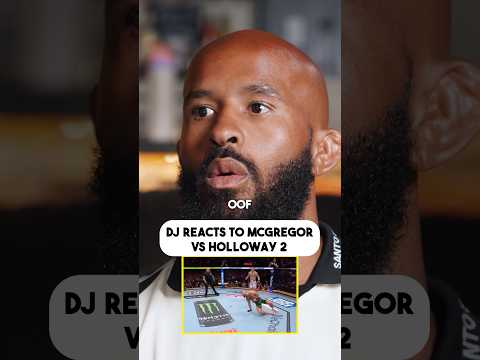 Video: ‘Nasty! 🦵’ Mighty Reacts To McGregor vs Holloway 2