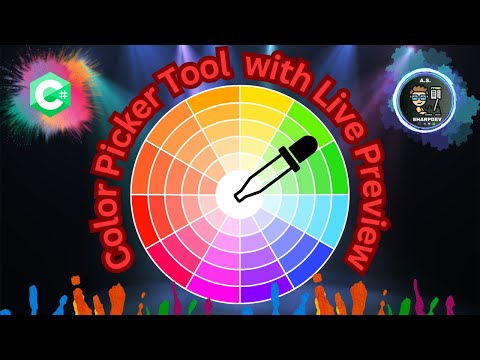 Create a Sleek Color Picker Tool in C# WinForms (Live Preview + RGB & HEX Values!)