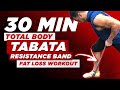 20/10 Resistance Band MetCon Circuit Training | BJ Gaddour Tabata Fat Loss Home Gym Workout HIIT